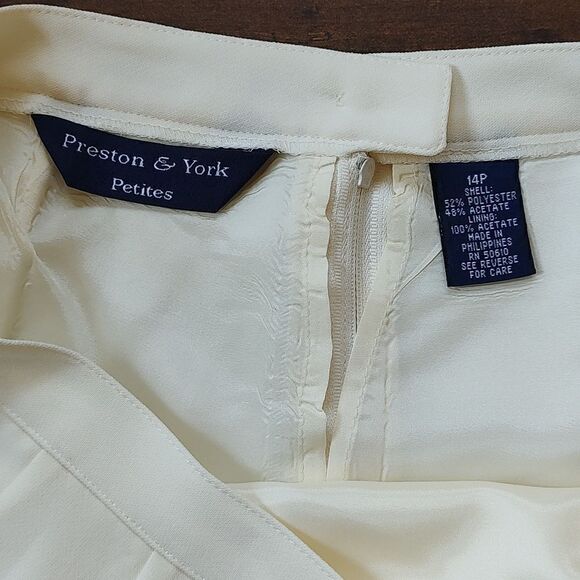 Preston & York Size 14 Petite Lined Skirt‎ - Picture 4 of 5